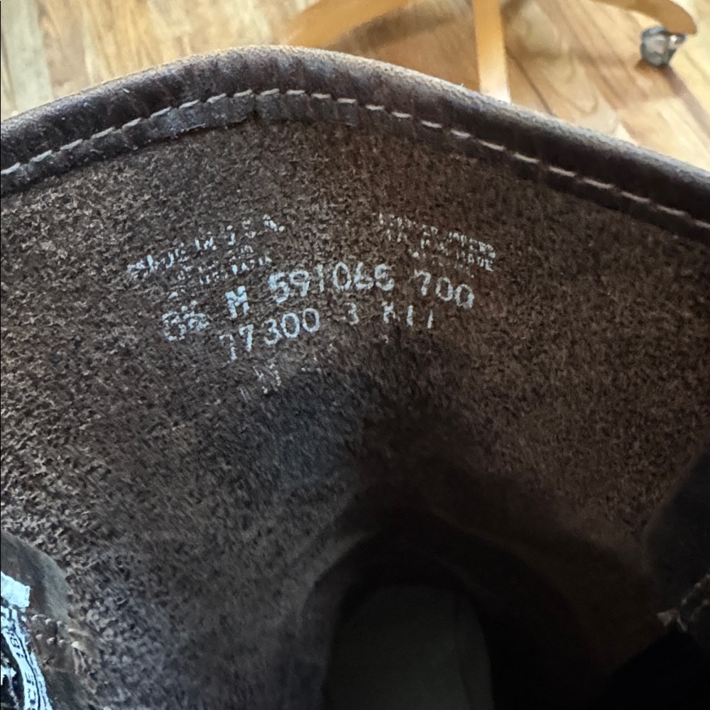 NWOT Frye 12R Harness Tall Leather Western Cowgirl Boots Shoes Size 8.5 - Picture 5 of 6